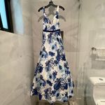 Terani Couture Glamour by Terani size 2 Couture Sleeveless V-Neck Floral Print Ball Gown dress Photo 7