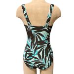 MiracleSuit  Swimsuit Tropical Leaf Print One Piece 10 Photo 1