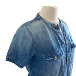 Madewell Chambray Shirt Womens Sz XS Classic Preppy Academia Cowboy Tuxedo Photo 1