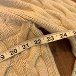 L.L. Bean wool ivory cableknit turtleneck sweater xl petite Size undefined Photo 6