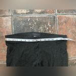 Peruvian Connection  Dark Gray Leggings With Zipper Detail Sz 8 Photo 4