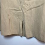 Giorgio Armani Vintage Wool Blazer Tan Beige Size 46 Office Business 80s Italy Photo 9