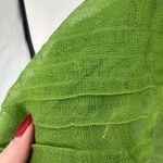 John Ashfield Green 100% Virgin Wool Scarf Lightweight Fringed Kelly Green Gaizy Photo 12