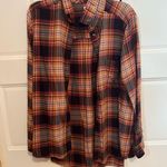 American Eagle AEO size M flannel. Cute color⭐️ button down Photo 1