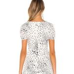 superdown  Revolve White Dress Black Starry Night Small NWT Photo 0