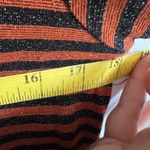 Scotch & Soda Orange‎ Striped Sparkly Top, Alt, Emo, Punk, Indie Sleaze, Medium, Scene Kid Photo 4