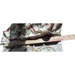 Feratelli Artful Long Flowy Button Up Medium Buckle Chain Print HAS FLAWS READ Photo 9