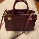 Michael Kors Purple Micheal Kors Satchel Photo 0