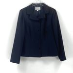 Donna Ricco Vintage 80s 90s Black Suit Blazer Jacket Photo 59