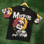 The Misfits Zombie Girl Punk Rock Band T-Shirt Size Large Photo 2