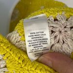 Banana Republic  Granny Square Crochet Crop Top Sz M Y2K Boho Festival Retro 90s Photo 7