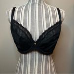 Chantelle Vintage women’s Elegant Black Lace Bra 36 DD Photo 1