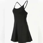 Nicole Miller Sport Skort Dress Women’s Black Crossback Pickleball Tennis Size M Size M Photo 2