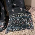 Xhilaration Black floral Embellished Jumpsuit Tie Front Photo 2