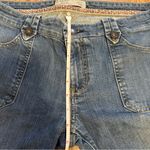 Old Navy MEDIUM WASH LOW RISE WIDE LEG TROUSER STYLE JEANS WOMEN’S SZ 10 Photo 5