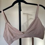 SKIMS NWT ‎ Everybody Triangle Bralette CLAY Bra  Nude Beige Size S Photo 3