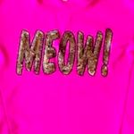 Juicy Couture  Bling Graphic MEOW Sweatshirt Sequins *Vintage in NWOT Conditon* Photo 6