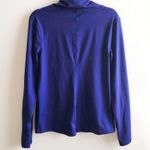 Victoria's Secret Victoria’s Secret Sweatshirt VSX Sport Blue Sweatshirt Cowl Neck Sz S EUC Photo 10