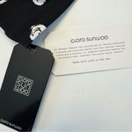 NWT Clara Sun Woo Dot Tunic Black White Split Hem 1X XL Dip Hem Shirt Top SunWoo Photo 6