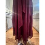 Jessica Howard  MAROON FORMAL KNEE LENGTH JEWELED WAIST DRESS WOMENS SIZE 6 Photo 4