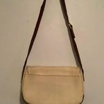Etienne Aigner  Vintage Cream and Brown Woven Shoulder Bag Photo 1