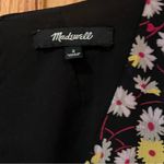 Madewell  Wrap-Front V-Neck‎ Maxi Dress in French Floral True Black Size 2 Photo 10