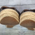 Tory Burch espadrilles open toe wedges size 7B Photo 7