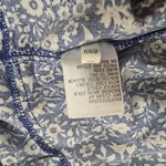 Rachel Zoe Tiered Floral Midi Skirt Blue White Women's Size Small Photo 4