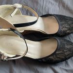 Apt. 9  Black Lace Closed Toe Platform Espadrille Wedge Sandals | EUC Size 8.5 Photo 0
