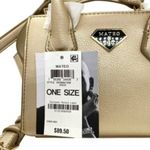 Mateo for INC International Concepts Womens Crossbody Diana Gold Bag NEW Photo 10