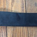 Vintage Escada Suede Belt Gold Hardware women’s 36 Black Photo 8