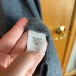 Halogen  Gray 100% Cashmere Open‎ Front Cardigan Sweater One Size Cozy Photo 3