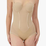 Maidenform  Shaper Built-In Bra Anti-Static Fl1256 Shapewear Latte Lift 40C Photo 0