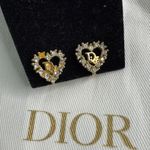 Christian Dior Dior Gold Heart Clipons Photo 2