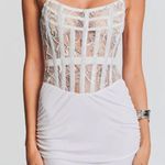 Retrofete Fae Corset Midi Dress White Bridal Size Medium NWT Photo 0