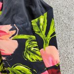 Lane Bryant  Womens Dress 22 Red Black Floral Sleeveless Pleated Fit & Flare Photo 11