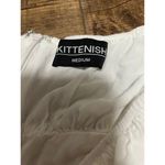 Princess Polly Kittenish eyelet cut out milk maid cottagecore coquette dress Photo 3