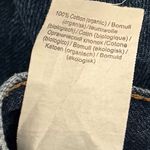 Ganni  X Levi’s Cropped Jeans Side Slit High Rise Relaxed Fit Size 26 Photo 6