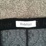 Rodebjer Black Glittery Fitted BustierTube Top Sleeveless Tank Blouse Size Small Photo 3