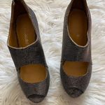 Shoedazzle Sparkle Peep toe Platform Pumps Photo 5