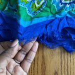 Vera Bradley Soft Fringe Emerald Paisley Scarf NWT Photo 5