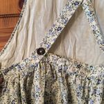 Free People S/P Mini cotton overall dress festival boho cottagecore mini White Size undefined Photo 8