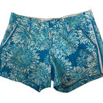 Lilly Pulitzer  The Callahan Short Ariel Blue Lion In the Sun Sz 4 Photo 0