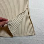 Old Navy  Ribbed Knee Length Shirt Dress Size Small Academia Casual Neutral Photo 4