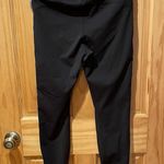 Avia  Active Wear women’s Leggings Black Stretch with white Leg Stripes Size L Photo 1