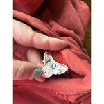 POL Dark Orange Raw Hem Sweater Photo 4