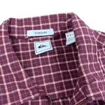 Quiksilver Long Sleeve Zip-Up Shirt jacket plaid cropped shacket Photo 8