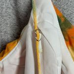 Saints + Secrets Mini Dress Orange Multi Tie Dye Cowl Neck Party Going Out Small Photo 5