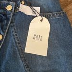 Gap x Cult Gaia Asymmetrical Denim Maxi Skirt Indigo Size 29 US 8 New with tags Blue Photo 6