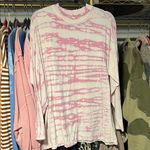 Free People  Pastel Pink Tie-Dye Long Sleeve Top Photo 1